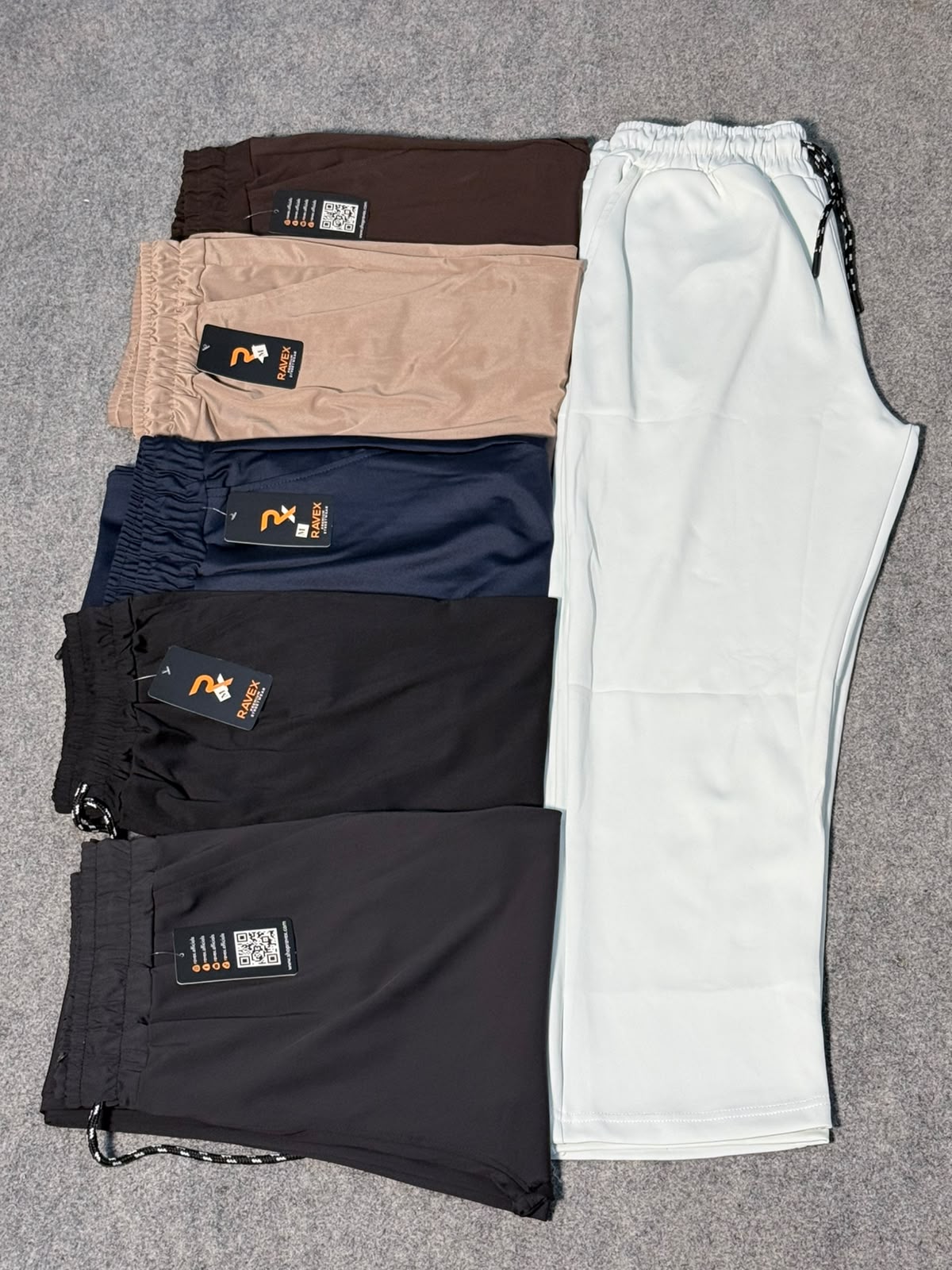 Men's Scuba Fabric Casual Track Trousers