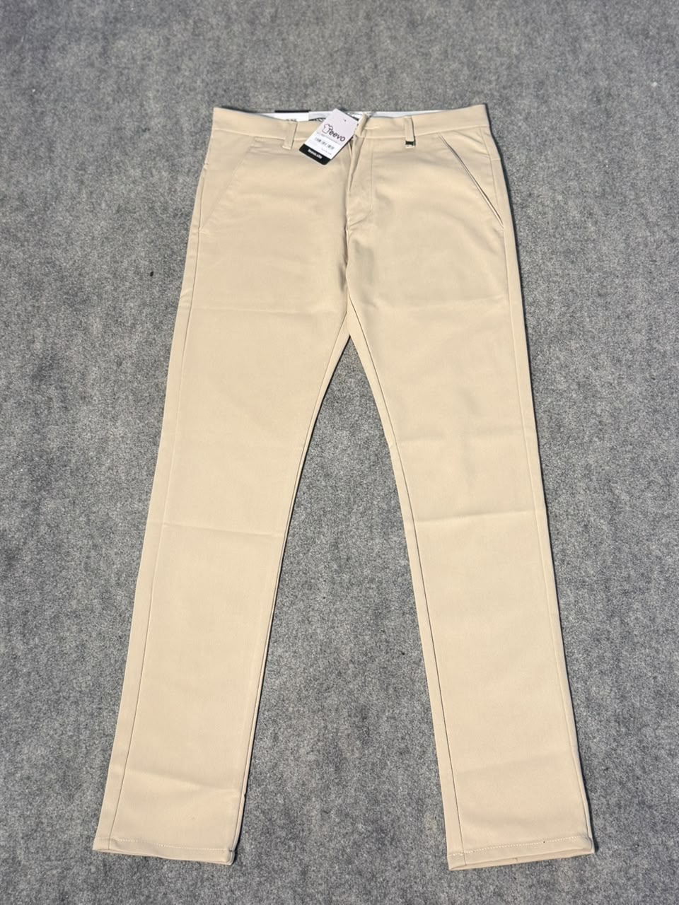 Men's Casual Straight-Fit Chinos