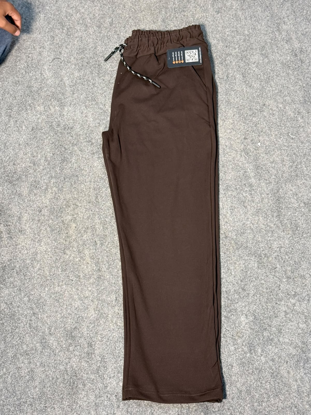 Men's Scuba Fabric Casual Track Trousers